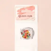 Фигурки для декора &laquo;Листья&raquo;, объёмные, разноцветные