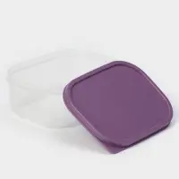 Контейнер пищевой Доляна, 500 мл, цвет фиолетовый