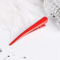 Зажим для волос &laquo;Уточка&raquo;, классика, 8 см, МИКС