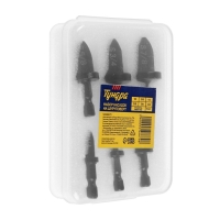 Набор насадок на шуруповерт ТУНДРА, расширитель медных труб, 1/4-3/8-1/2-5/8-7/8-3/4, 6 шт.   934667