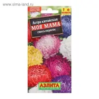 Семена цветов Астра "Моя мама", смесь окрасок, О, 0,2 г