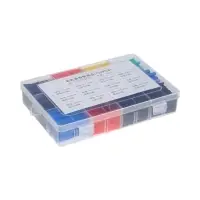 Термоусаживаемая трубка, 1/1.5/2/2.5/3/3.5/4/5/6/7/10/13 мм, набор 750 штук, в кейсе