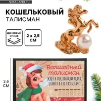 Кошельковая фигурка в коробке &laquo;Волшебный талисман&raquo;, 5.4 х 3.6 см