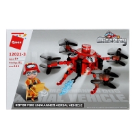Конструктор блочный для мальчиков Огнеборцы &laquo;Пожарный квадрокоптер&raquo;, 161 деталь