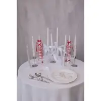 Ароматическая свеча парафиновая хозяйственная &laquo;Французская ваниль&raquo;, 17&times;2 см, 40 г