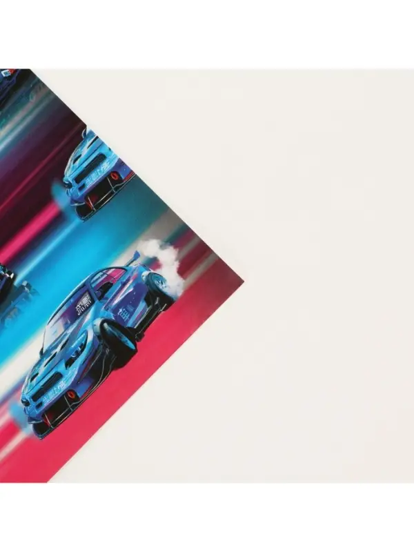 Бумага упаковочная глянцевая &laquo;Машинки&raquo;, 70 х 100 см