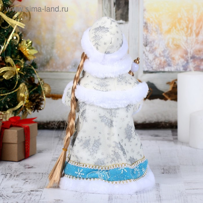 Снегурочка Снегурочка "Голубая шубка" двигается, 28 см