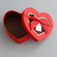 Набор коробок 3 в 1 сердца 22 х 20 х 9;  18.5 х 17 х 7.5; 16 х 14 х 6 см