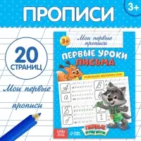 Прописи &laquo;Первые уроки письма&raquo;, 20 стр.