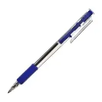 Набор шариковых ручек Calligrata, 4 штуки, автоматические, синий стержень, резиновый упор