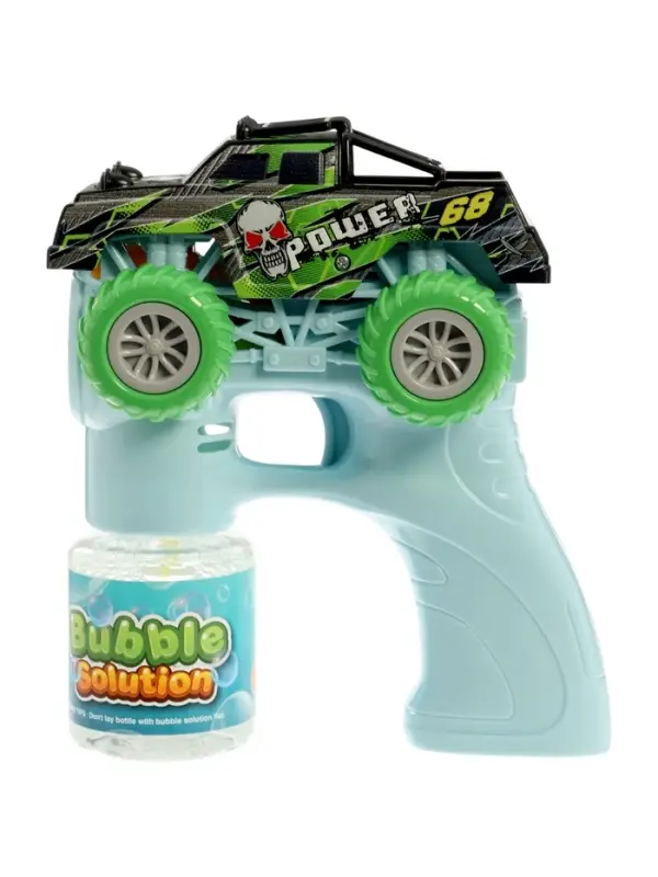 Генератор мыльных пузырей "Крутая тачка", световые эффекты, работает от батареек