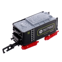 Железная дорога &laquo;Винтаж&raquo;, 2 состава в комплекте, свет и звук, работает от батареек