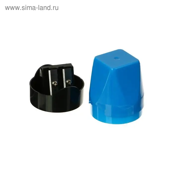 Точилка с контейнером &laquo;Классика&raquo;, двойная, корпус МИКС