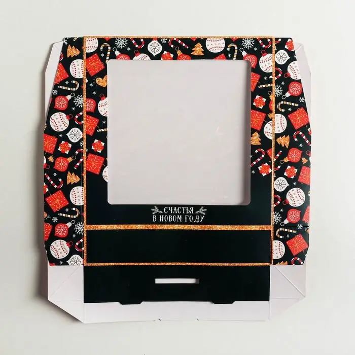 Коробка складная &laquo;Счастья!&raquo;, 20 х 12 х 4 см