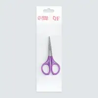 Ножницы маникюрные, прямые, узкие, 9 см, МИКС