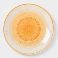 Тарелка Доляна "А-ля Прима" 26см, 26,5х3, цвет оранжевый
