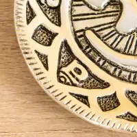 Подставка под благовония "ОМ" алюминий