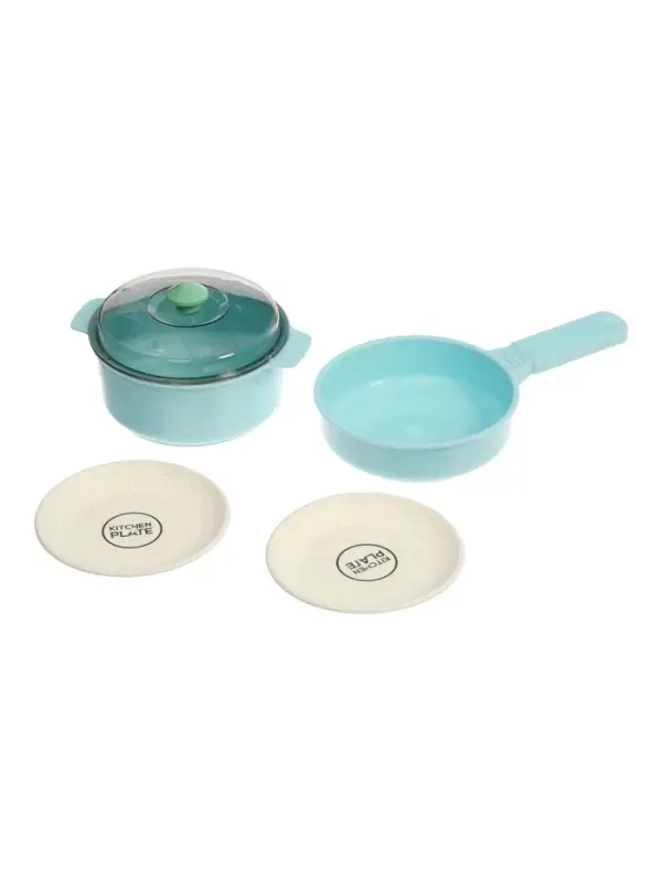 Игровой набор" Кухня" 22 предмета, вода из крана, 46 см