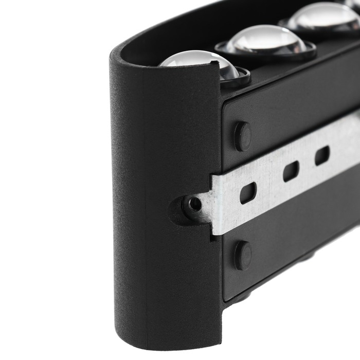 Светильник фасадный &laquo;Полусфера&raquo;, FSD-066, 10 Вт, 3000К, 5 лучей, IP65, 220 В, пластик, черн.   10084