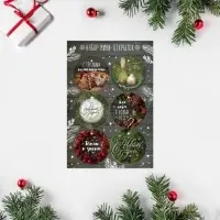 Набор из 6 шильдиков на подарки &laquo;Тепла и уюта&raquo;, 16 х 24 см, 6 шт