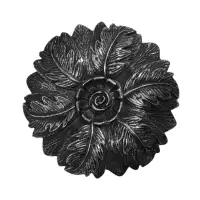 Крючок для штор CAPPIO KS035, d=9.8 мм, цвет серебро, 2 шт