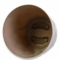 Горшок для цветов "Laurel" D-27,7 см, 9,3 л с поддоном, бежевый