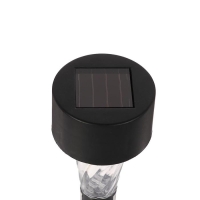 Садовый светильник на солнечной батарее &laquo;Цилиндр&raquo;, 4.5 &times; 30 &times; 4.5 см, 1 LED, свечение мульти (RGB)