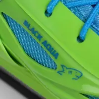 Коньки детские раздвижные BlackAqua, р. 34-37, для фитнеса, зелёные, синие