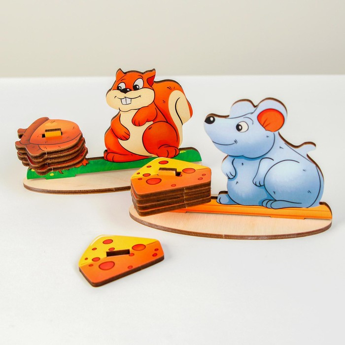 Сортер &laquo;Накорми меня&raquo; , 10 фигурок животных