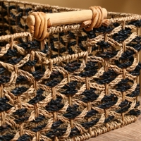 Корзина плетеная 45х30х20 см, сиграсс