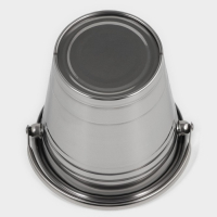 Ведро для льда из нержавеющей стали &laquo;Классик&raquo;, 17&times;16&times;15 см