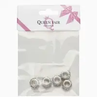 Шарм бусина &laquo;Шамбала&raquo; монпансье, для творчества, белые