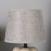 Лампа настольная "Бабл" 40Вт Е14 серый 18х18х26см