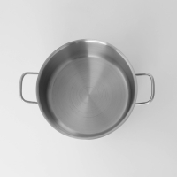 Кастрюля из нержавеющей стали Hanna Kn&ouml;vell с крышкой, 5 л, d=22 см, h=13 см, толщина стенки 0,6 мм, индукция