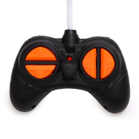 Джип радиоуправляемый &laquo;Граффити&raquo;, работает от батареек, цвет красный