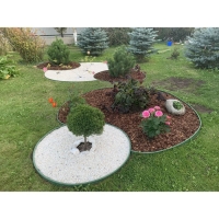 Лента бордюрная, 0.11 &times; 10 м, толщина 1 мм, пластиковая, коричневая, KANTA