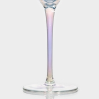 Набор бокалов для вина стеклянный Magistro &laquo;Жемчуг&raquo;, 400 мл, 9,5&times;23,5 см, 2 шт, цвет перламутровый