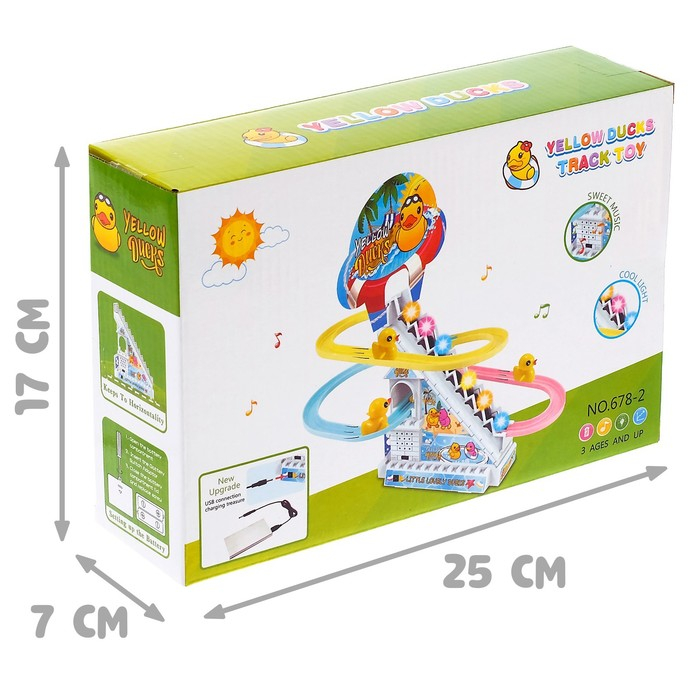 Развивающая игрушка &laquo;Утята-путешественники&raquo;, световые и звуковые эффекты