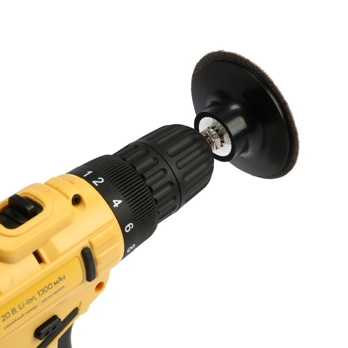 Круг абразивный шлифовальный ТУНДРА, для дрели, М8, 75 мм, P60, 5 шт.