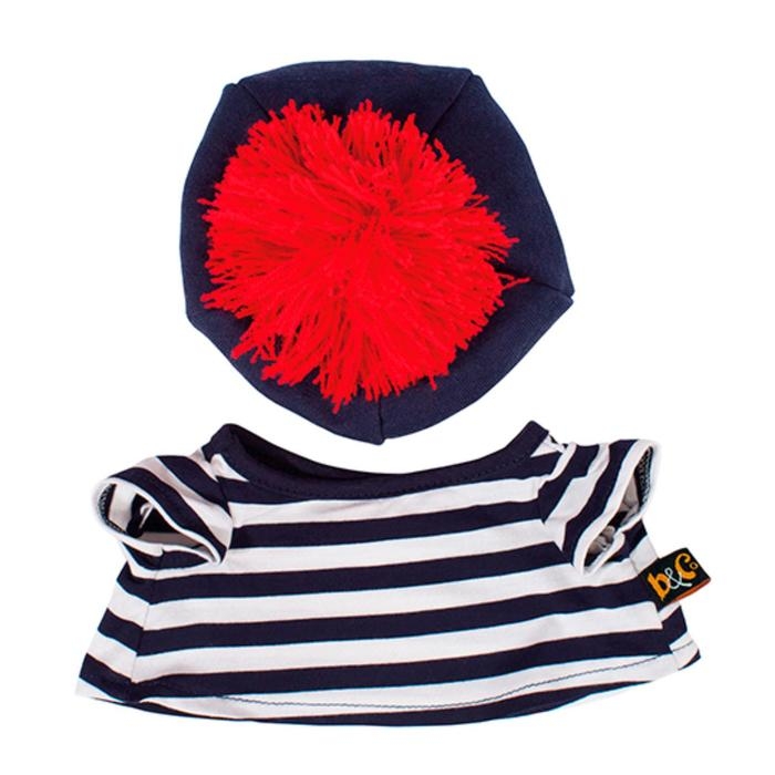 Мягкая игрушка &laquo;Басик в тельняжке и берете&raquo;, 19 см