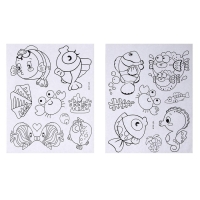 Набор для творчества: изготовление топперов, раскраска-наклейки &laquo;Море&raquo;