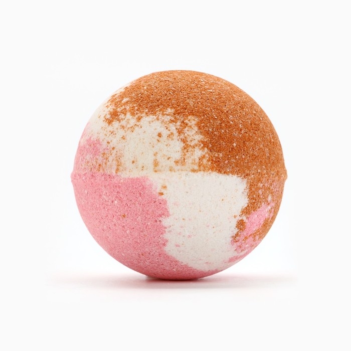 Бомбочка для ванны &laquo;Клубника в шоколаде&raquo;, 130 г, аромат клубники и шоколада, BEAUTY FОХ