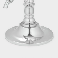 Башня пивная с воронкой &laquo;Земной шар&raquo;, 1,9 л, цвет серебристый