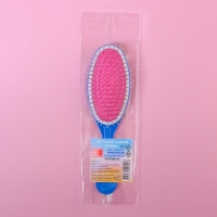 Расчёска массажная, 6 &times; 22 см, цвет МИКС, ЩМ-1, 3-О-АИ