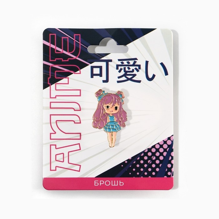 Брошь &laquo;Милашка&raquo; , 2.9 х 4.9 см