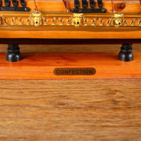 Корабль сувенирный средний &laquo;Астрильд&raquo;, борта светлое дерево, паруса бежевые, 48,5х44х8 см