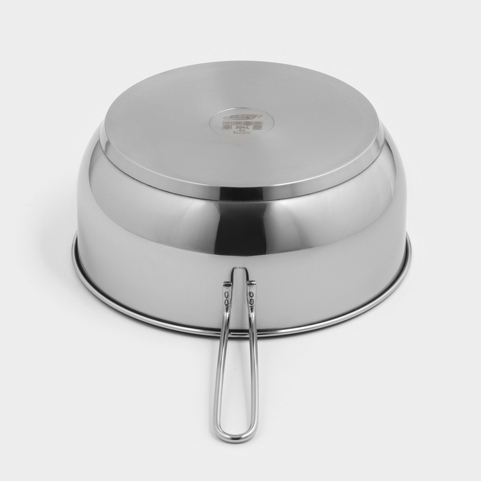 Сотейник &laquo;Классика-прима&raquo;, 5 л, d=26 см, капсульное дно, индукция