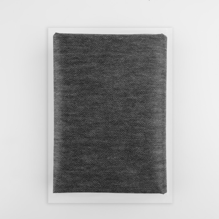 Флизелин клеевой, точечный, 30 г/кв.м, 90 см &times; 1 м, цвет графит