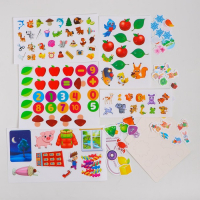 Развивающие игры на липучках для детей &laquo;Большой подарочный обучающий набор&raquo;