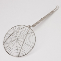 Шумовка для фритюра из нержавеющей стали, 53&times;20 см, толщина 3 мм, 201 марка стали